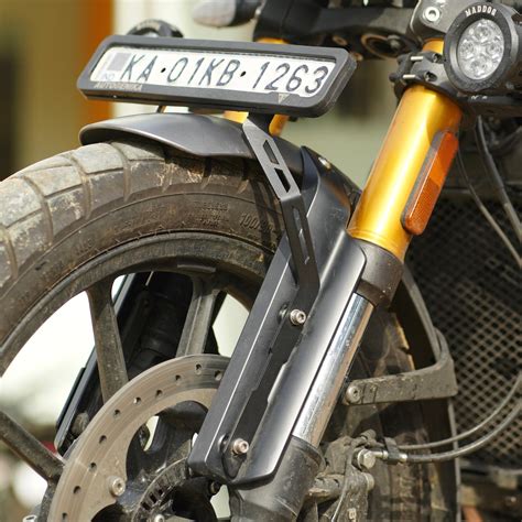 Moto Torque Scrambler 400 X - Number Plate Holder – Motogear Performance