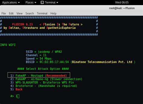 Crack WPA2-PSK Wi-Fi with automated python script – FLUXION PART 2 ...