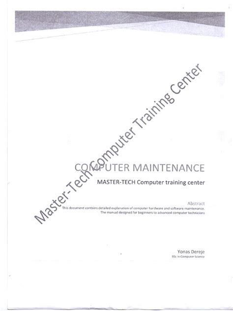 Computer Maintenance Training 的图像结果