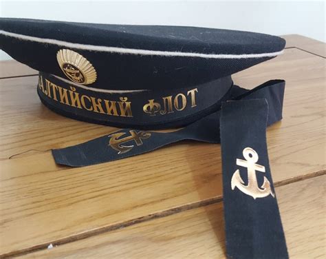 Фуражка ВМФ СССР - Матрос Черноморского Флота Размер 58,59 см СССР ...