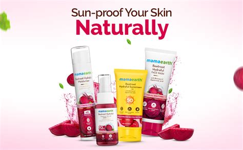 Mamaearth Beetroot Hydraful Sunscreen with Hyaluronic Acid