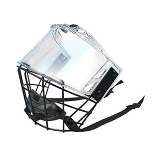 VPRO Ice Hockey Helmet Face Mask Cage (Clear Cage) : Amazon.in: Sports ...