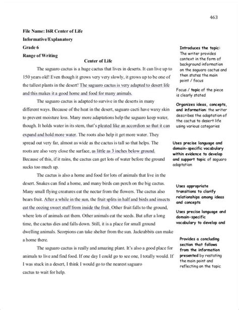 Informational Writing Examples 的图像结果