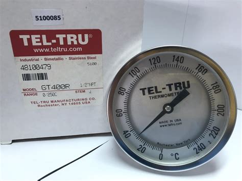 Tel-Tru รุ่น GT400R 4810-04-79 Bimetal Thermometer - บริษัท เจ เค เอส ...