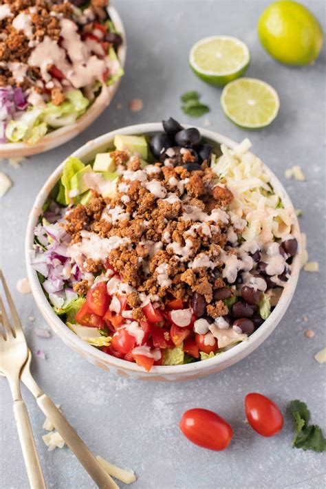 Taco Salad Dressing Recipe | The Clean Eating Couple