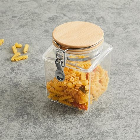 Buy Palestine Acrylic Square Canister - 1.2L from Home Centre at just ...