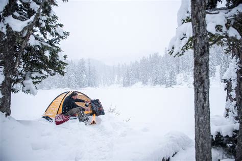 Tents Snow Winter