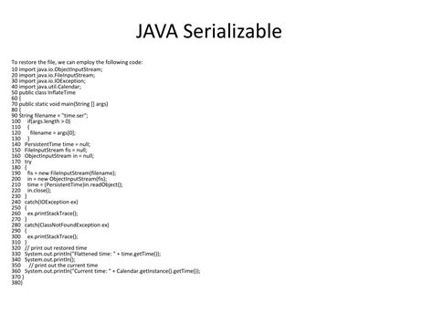 Image result for Serializable Java