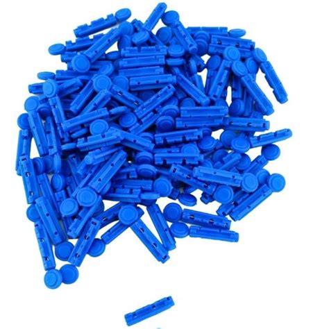 GOXNOR Glucometer ROUND LANCET 200, Round Blood Lancet 200 Pieces,Round ...