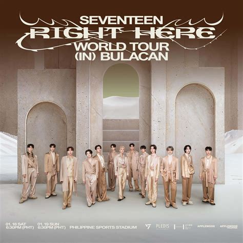 SEVENTEEN 'RIGHT HERE' WORLD TOUR IN ASIA… | The Beat Manila