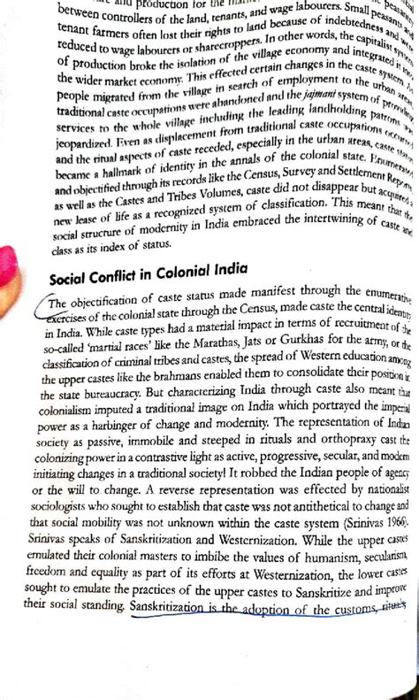 Caste, Class, and Power Dynamics in Colonial India: A Study (SOC 101 ...