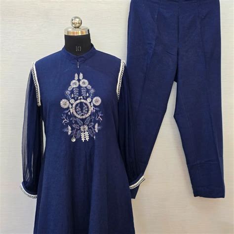 Ethnic/Indo-Western Co-ord Set – The Crochet House