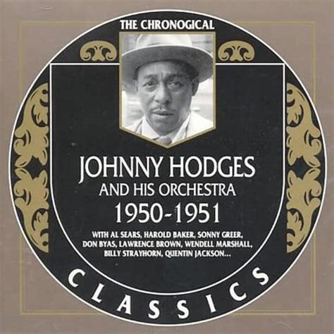 1950-1951: Johnny Hodges, Johnny Hodges, Al Sears, Irving Mills, Irving ...