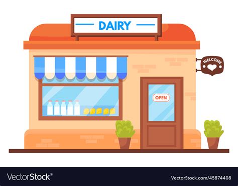 Dairy. Shop Cartoon 的图像结果