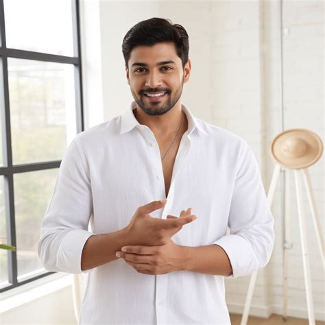 Gray Casual Linen Shirt - Long Sleeve Spring Business Literary Style