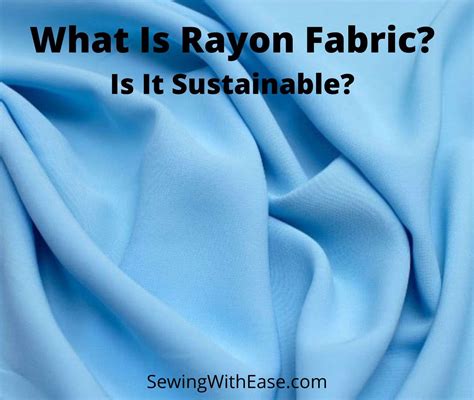 What Is Rayon Fabric? Is Rayon Sustainable? Find In Our Guide!