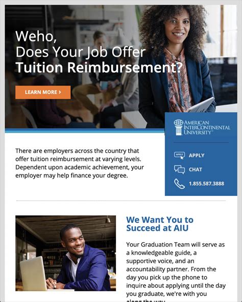 American Intercontinental University - Best Education Email Message
