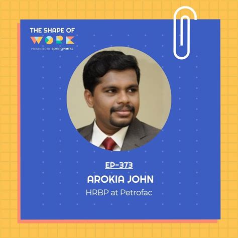 #373: Arokia John on the transition of HR roles and the current state ...