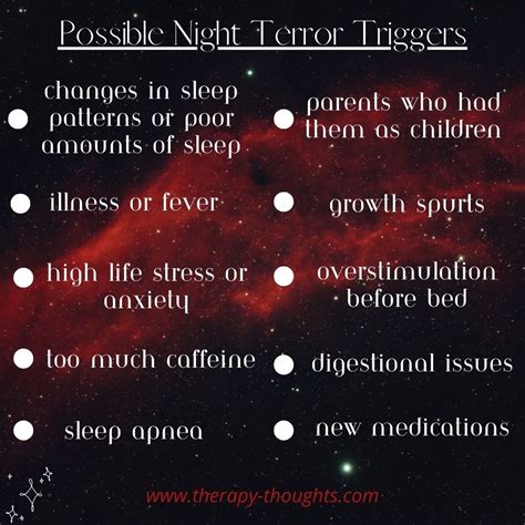 Night Terrors vs Nightmares & How To Help — Therapy-Thoughts