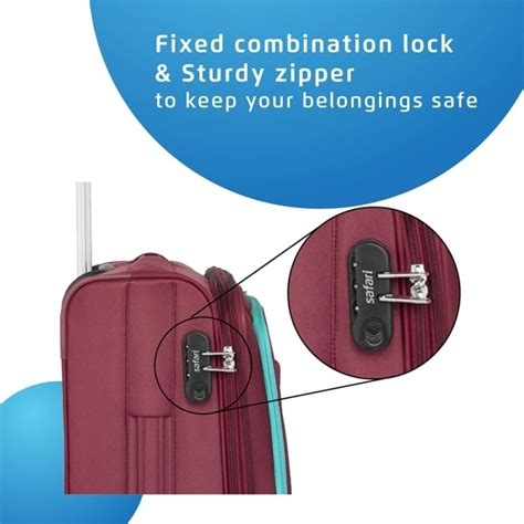 SAFARI STAR 55 RED 60L Trolley Bag