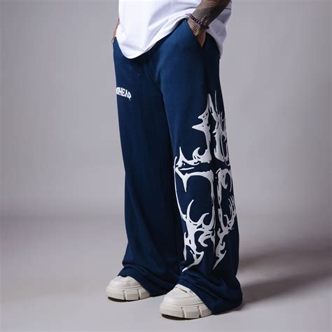 BLUE CROSS PRINTED SWEATPANTS – Hophead
