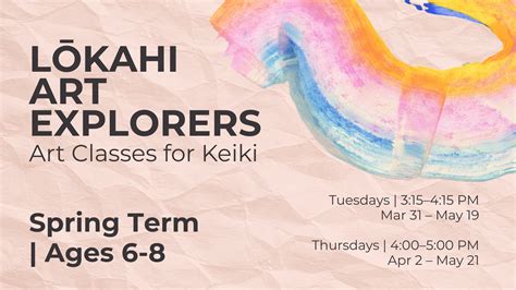 Lōkahi Art Explorers – Art Classes for Keiki | Spring Session (Ages 6-8 ...