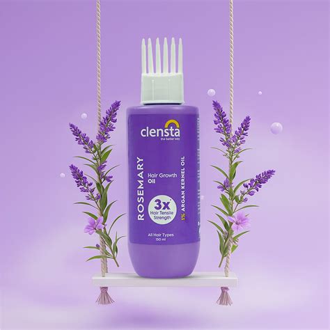 Clensta Rosemary Hair Growth Oil (150ml) – Florida Beauty Labs
