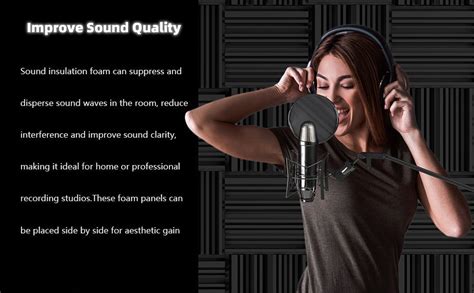 Line Diffusers Panels - Set of 126 | 1 Sqft, 2" Thick | 50 Density | P ...