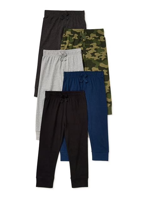 Buy Garanimals Baby and Toddler Boy Jogger Pant Multipack, 5-Pack ...