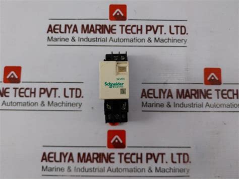 Schneider Electric Rxm2Lb2Bd Relay With Plug-in Socket 24Vdc 5A/250, V ...