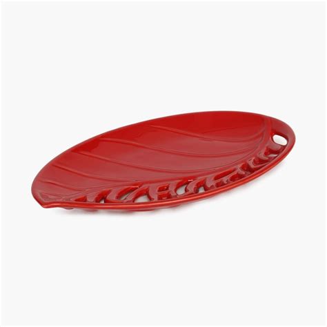 Buy Splendid Paula Carved Platter from Home Centre at just INR 999.0