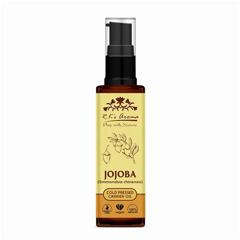 Buy Rks Aroma Jojoba Carrier Oil 100% Pure and Natural Cold Pressed, 50 ...