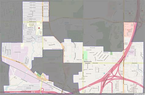 Map of Warrensville Heights city - Thong Thai Real