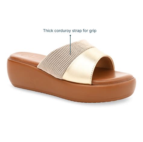 Corduroy Tan Platform – The CAI Store