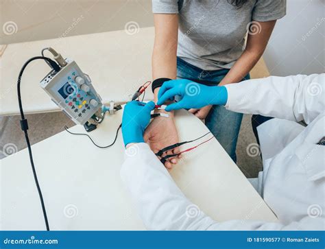 Reception at the Doctor-neuropathologist. Medical Examination in Hospital Stock Image - Image of ...