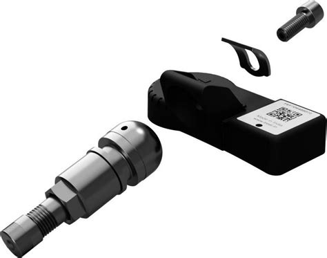 TREEL TPMS A) 4 Clamp in Valve Type TPMS sensors B) Smart Tyre Car ...