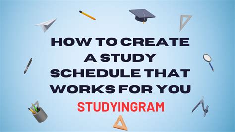 Making a Study Schedule 的图像结果