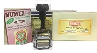 SHRI RAM PACKAGING Numex Batch Coder Machine 3mm : Amazon.in: Office ...