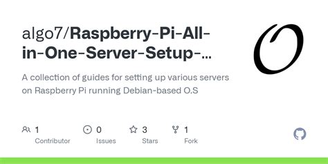 GitHub - algo7/Raspberry-Pi-All-in-One-Server-Setup-Guide: A collection ...