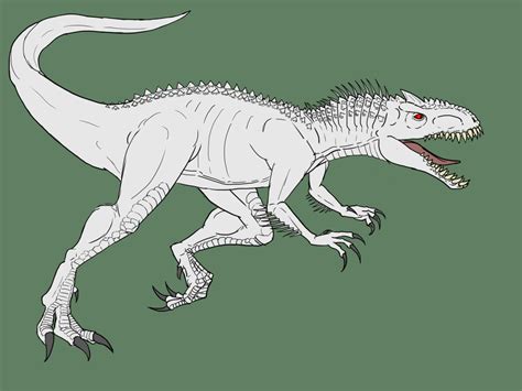 How To Draw An Indominus Rex