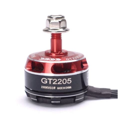 GT2205 2300KV Brushless DC Motor - Silver Cap (CCW Motor Rotation ...