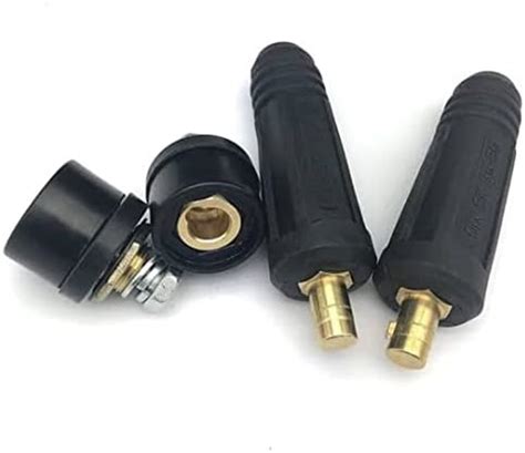 ARMAC ARC Welding Cable Connector (Male & Female) Plug Adapter and ...
