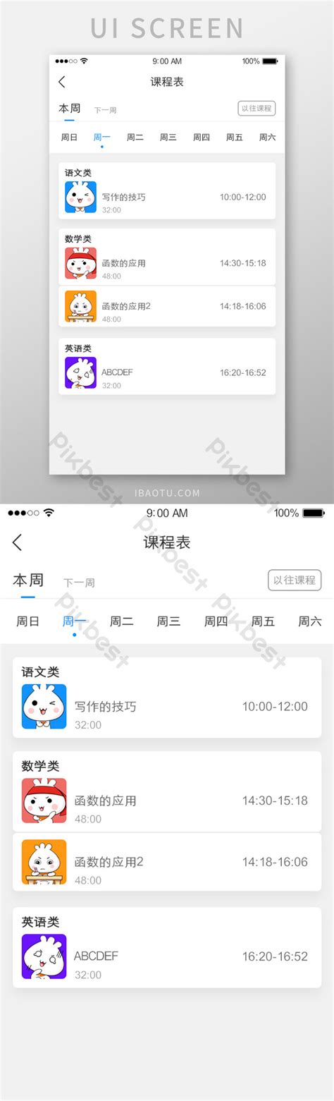 Course Index 的图像结果