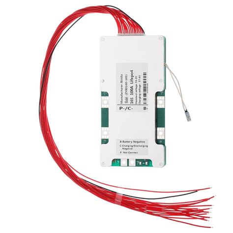 16s Bms 51 2v 100a Lifepo4 Battery Management System Pcb | Desertcart INDIA