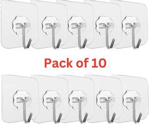 Chucklecart Self Adhesive Hooks ! Wall Hanging Hooks ! Wall Hooks ...