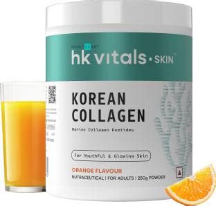 HEALTHKART HK Vitals Pure Korean Skin Collagen, Marine Collagen Powder ...