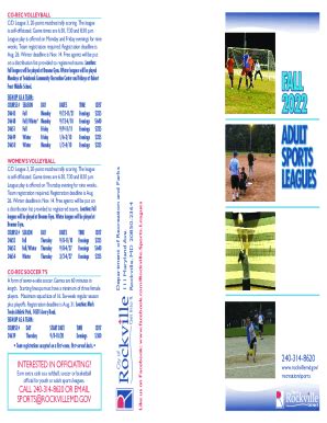 Fillable Online www.imleagues.comSchoolLeagueIMLeaguesCoRec (Carnegie ...