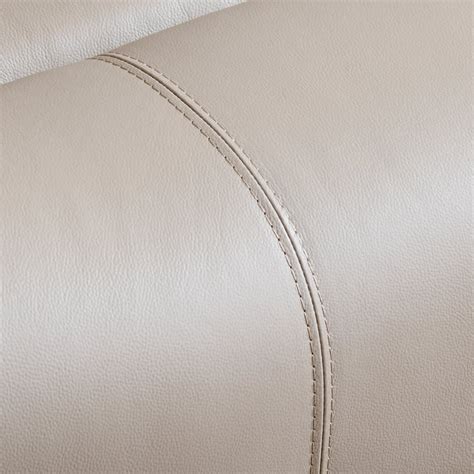 Buy Torino Half Leather 3-Seater Recliner Set - Grey from Home Centre ...