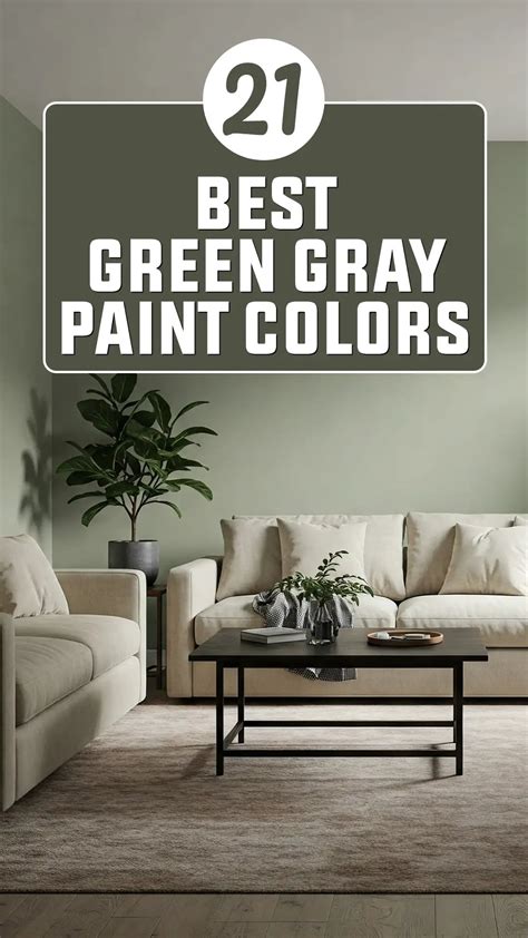 21 Gorgeous Green Gray Paint Colors for Any Space – Decor Atom