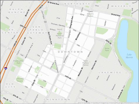 Oakland Map